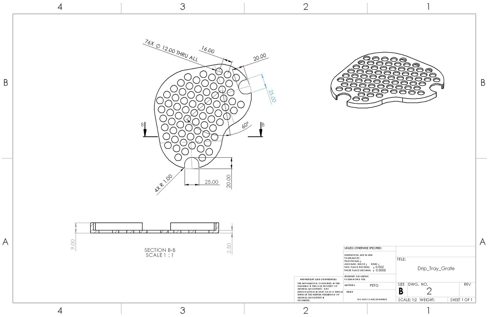 connector plate drawing
